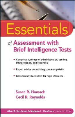 Brief Intelligence Essentials by Homack, Susan R.