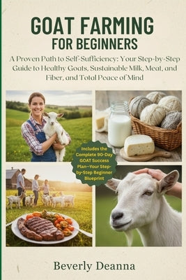 Goat Farming for Beginners: A Proven Path to Self-Sufficiency: Your Step-by-Step Guide to Healthy Goats, Sustainable Milk, Meat, and Fiber, and Total by Deanna, Beverly