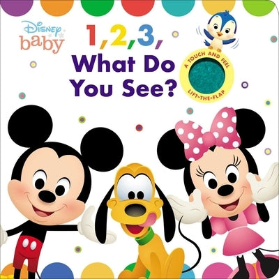 Disney Baby: 1, 2, 3 What Do You See? by Fischer, Maggie