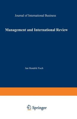Management International Review by Fisch, Jan Hendrik