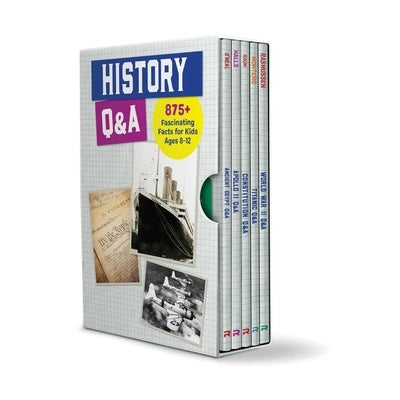 History Q&A 5 Book Box Set: 875+ Fascinating Facts for Kids Ages 8-12 by Rockridge Press