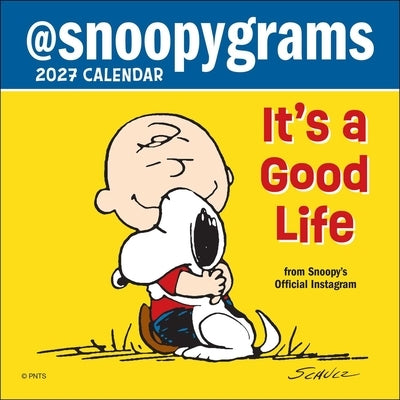 Peanuts(r) @Snoopygrams 2027 Mini Wall Calendar by Peanuts Worldwide LLC