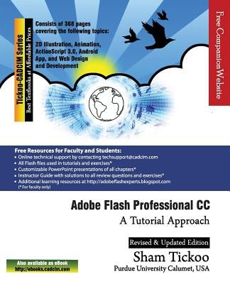 Adobe Flash Professional CC: A Tutorial Approach by Technologies, Cadcim