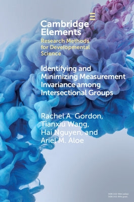 Identifying and Minimizing Measurement Invariance Among Intersectional Groups: The Alignment Method Applied to Multi-Category Items by Gordon, Rachel A.