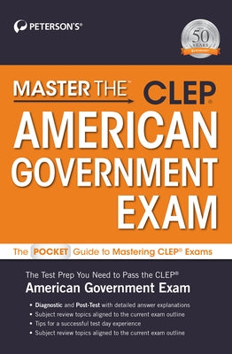 Master The(tm) Clep(c) American Government Exam by 