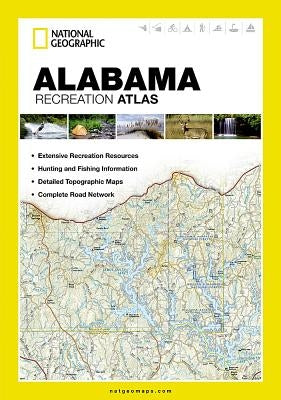 Alabama Recreation Atlas by National Geographic Maps