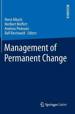 Management of Permanent Change by Albach, Horst