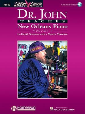 Dr. John Teaches New Orleans Piano - Volume 1 by Rebennack Mac (Dr John)