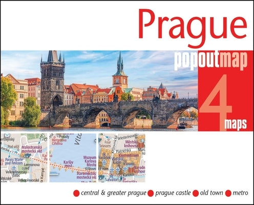 Prague Popout Map by Popout Maps