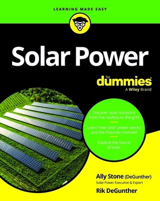Solar Power for Dummies by Stone, Ally