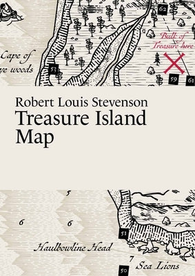 Robert Louis Stevenson: Treasure Island Map by Thelander, Martin