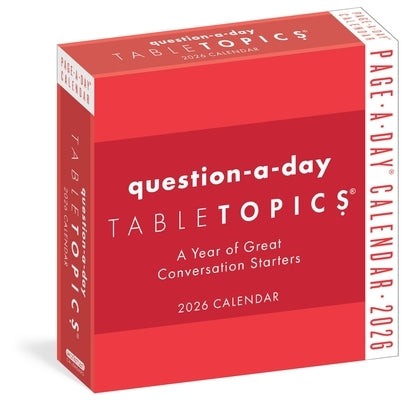 Tabletopics Question-A-Day Page-A-Day(r) Calendar 2026: A Year of Great Conversation Starters by Tabletopics