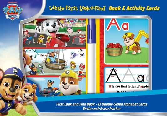 Nickelodeon Paw Patrol: First Look and Find Book and Activity Cards by Petrossi, Fabrizio