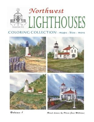 Northwest Lighthouse Coloring Collection by Williams, Olivia Jane