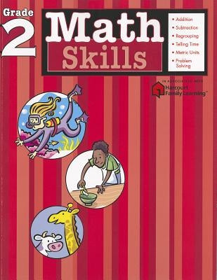 Math Skills: Grade 2 (Flash Kids Harcourt Family Learning) by Flash Kids