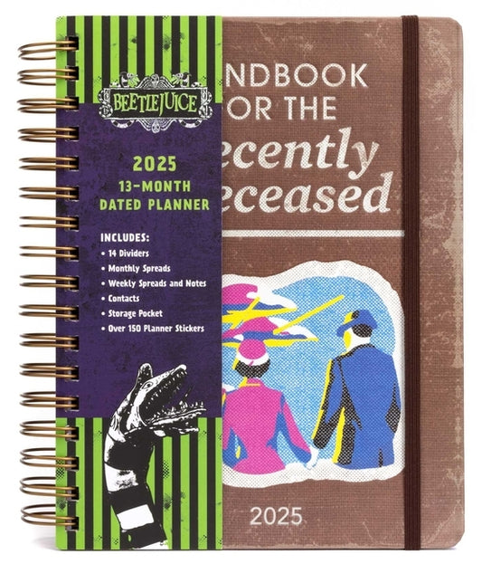 2025 Beetlejuice 13-Month Weekly Planner by Insights