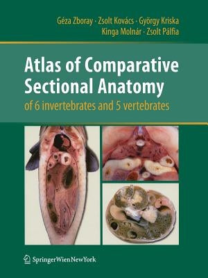 Atlas of Comparative Sectional Anatomy of 6 Invertebrates and 5 Vertebrates by Zboray, Géza