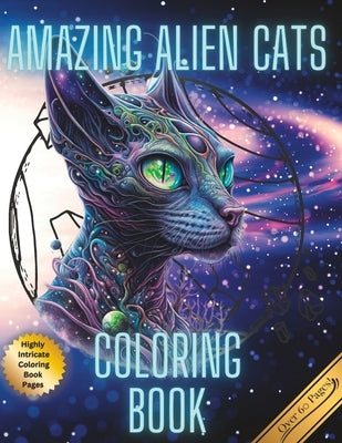 Amazing Alien Cat Coloring Book by Adventure, Esther's