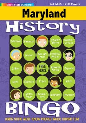 Maryland History Bingo Game! by Gallopade International