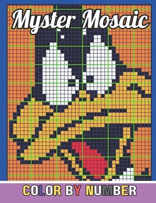Mystery Mosaic Color By Number: New 50 Page Pixel Art Color By Number Coloring Book for Adults and Kids, Beautiful & Dazzling Color Quest Challenges . by M Harris