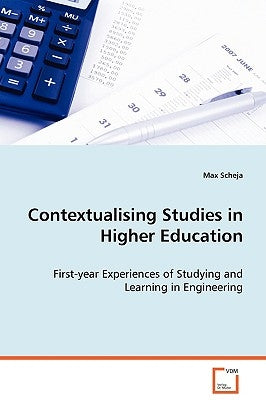 Contextualising Studies in Higher Education by Scheja, Max