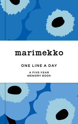 Marimekko One Line a Day (Blue Unikko): A Five-Year Memory Book by Marimekko