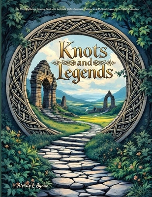 Knots and Legends Irish Mythology Coloring Book: Intricate Celtic Knotwork, Folklore and Mythical Creatures for Adult Relaxation by Byrne, Aisling L.