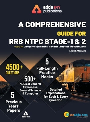A Comprehensive Guide for RRB NTPC, Group D, ALP & Others Exams 2019 English Printed Edition (NTPC Special) by Adda247