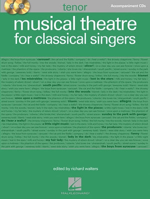 Musical Theatre for Classical Singers by Hal Leonard Corp