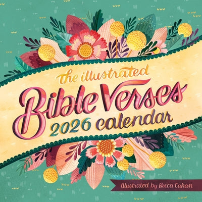 Illustrated Bible Verses Wall Calendar 2026: Timeless Wise Words of the Bible by Brinton, Rebecca