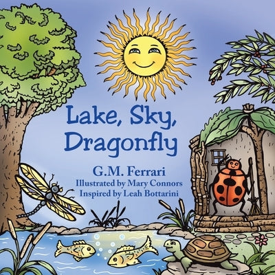 Lake, Sky, Dragonfly by Ferrari, G. M.