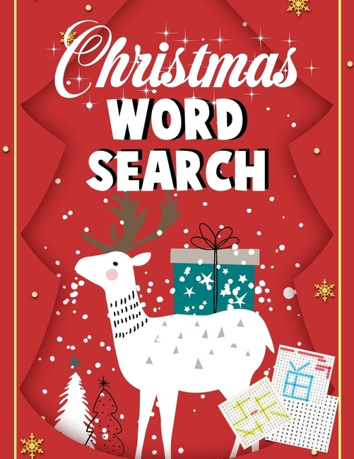 Christmas word search.: Easy Large Print word search Puzzle Book for Adults, Kids & Everyone for the 25 Days of Christmas. by Press House, Blue Moon