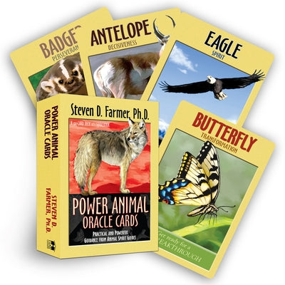 Power Animal Oracle Cards: Practical and Powerful Guidance from Animal Spirit Guides by Farmer, Steven D.