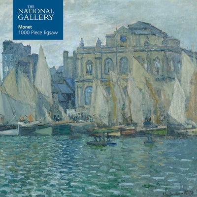 Adult Jigsaw Puzzle National Gallery: Monet the Museum at Le Havre: 1000-Piece Jigsaw Puzzles by Flame Tree Studio