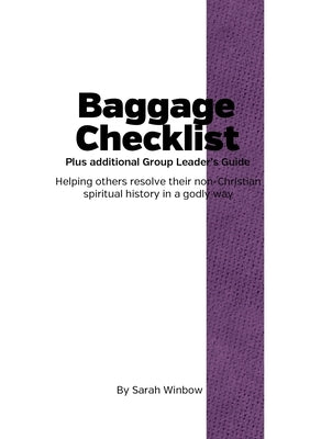 Baggage Checklist Group Leaders Guide by Winbow, Sarah