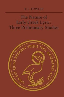 Heritage: Three Preliminary Studies by Fowler, Robert L.