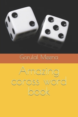 Amazing coross word book by Meena, Gorulal