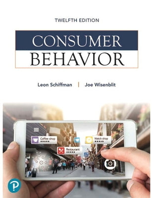 Consumer Behavior by Schiffman, Leon