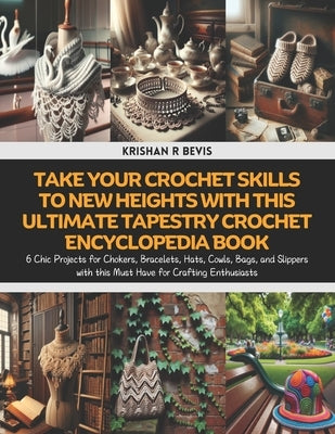 Take Your Crochet Skills to New Heights with this Ultimate Tapestry Crochet Encyclopedia Book: 6 Chic Projects for Chokers, Bracelets, Hats, Cowls, Ba by Bevis, Krishan R.
