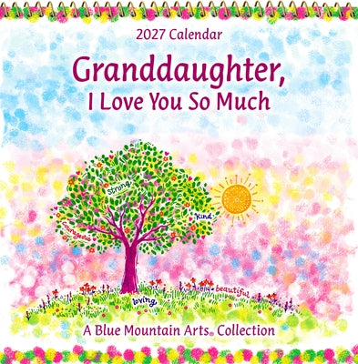 2027 Granddaughter, I Love You So Much by Bma Collection