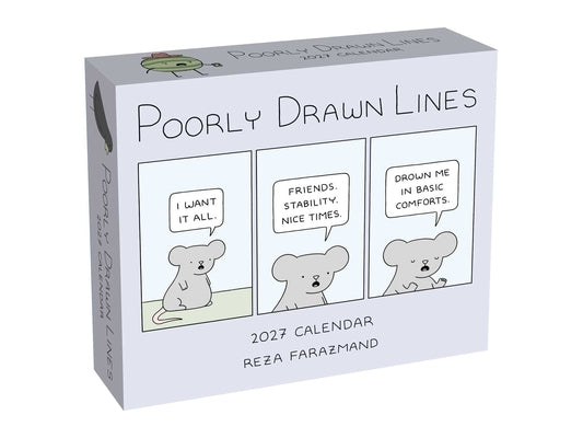 Poorly Drawn Lines 2027 Day-To-Day Calendar by Farazmand, Reza