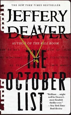 The October List by Deaver, Jeffery