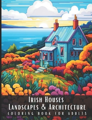 Irish Houses Landscapes & Architecture Coloring Book for Adults: Beautiful Nature Landscapes Sceneries and Foreign Buildings Coloring Book for Adults, by Palette, Artful