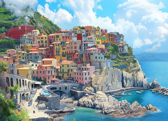 Cinque Terre 1000-Piece Puzzle by Willow Creek Press