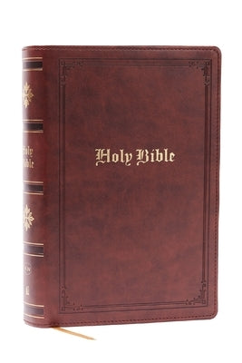 KJV Holy Bible: Personal Size Giant Print, Brown Leathersoft, Red Letter, Comfort Print: King James Version by Thomas Nelson