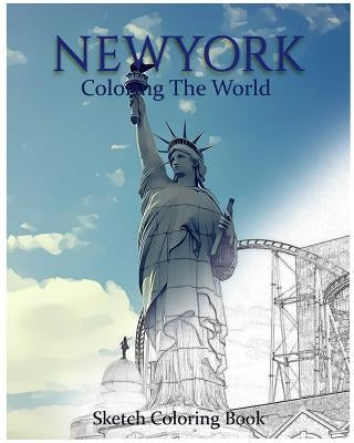 New York Coloring the World: Sketch Coloring Book by Hutzler, Anthony