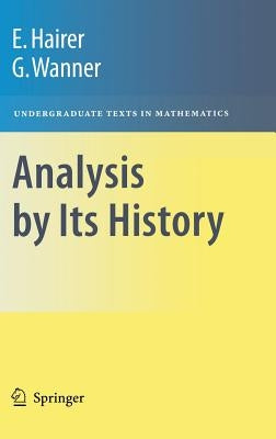 Analysis by Its History by Hairer, Ernst