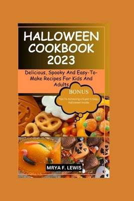 Halloween Cookbook 2023: Delicious, Spooky And Easy-To-Make Recipes For Kids And Adults by Lewis, Myra F.