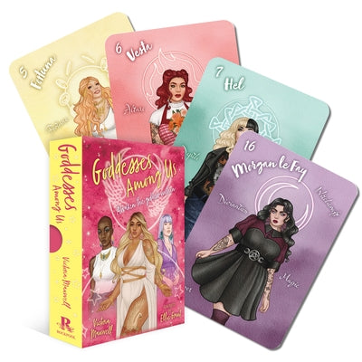 Goddesses Among Us: Oracle Deck with 36 Full-Color Cards and 128-Page Guidebook by Maxwell, Victoria