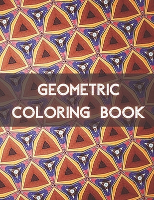 Geometric Coloring Book: 100 Creative Geometric Design Coloring Book For Adult by Art, Compact